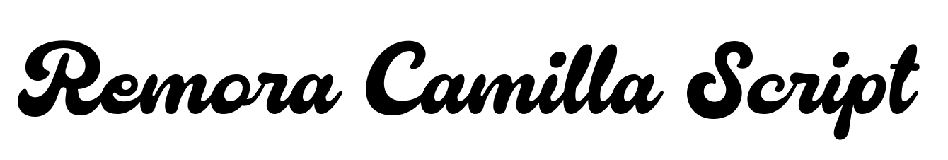 Remora Camilla Script